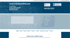 Desktop Screenshot of nrvfamilydentistry.com